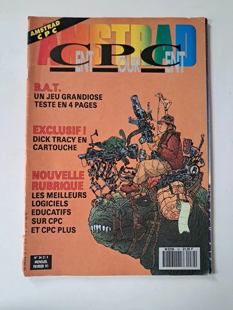 MAGAZINE REVUE AMSTRAD CPC CENT POUR CENT 100% FANZINE 47 04/93