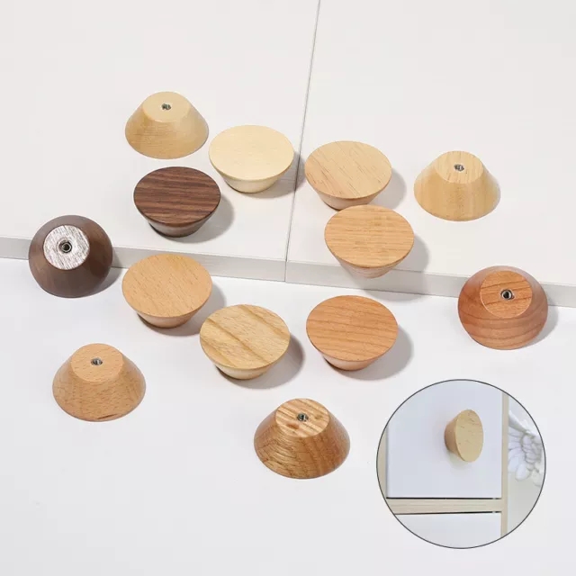 Wooden Cabinet Wardrobe Knob Handle Door Drawer Pull Handle Furniture Hardware