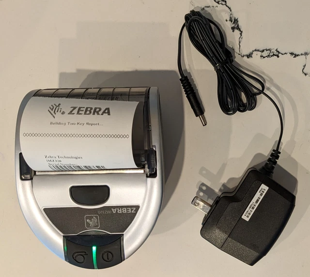 ZEBRA IMZ320 MOBILE Thermal Wireless Receipt 3" Printer with Battery