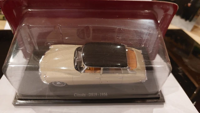 Miniature Altaya/Artisanal 1/43 – Citroën DS19 Limousine Présidentielle Noire
