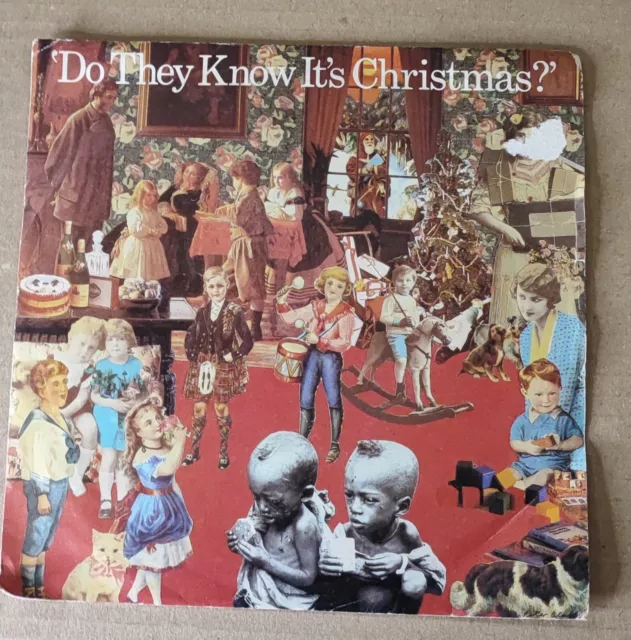 7" Vinyl Single - Band Aid - Do They Know It's Christmas? 1984