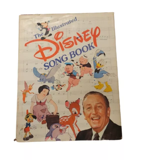 1979 1st Edition The Illustrated Disney Song Book Splash Mountain/Song of South 1979 1st Edition The Illustrated Disney Song Book Splash Mountain/Song of South