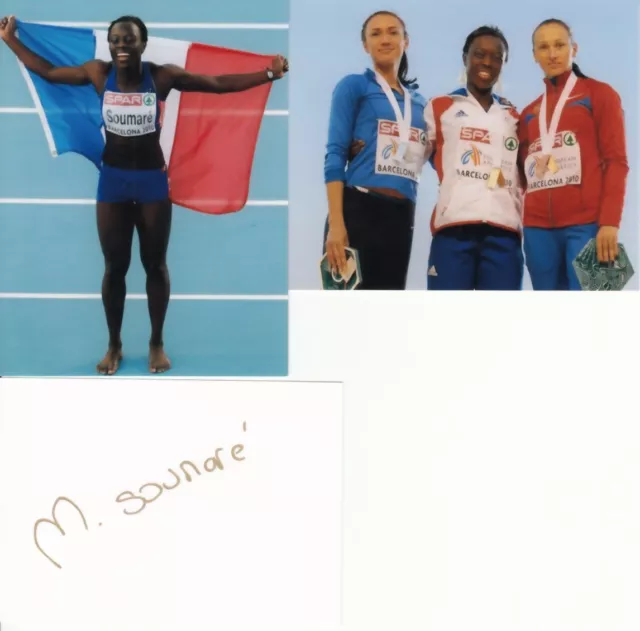 Myriam Soumare: EM 1.2010, EM 2.2010+2014,EM 2.2010.2012+14 Leichtathletik FRA