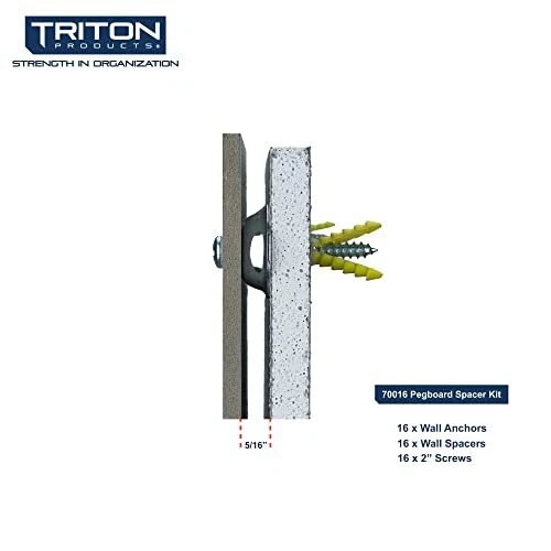 PRODUCTS PEGBOARD MOUNTING and Spacer Kit for Wall and Garage