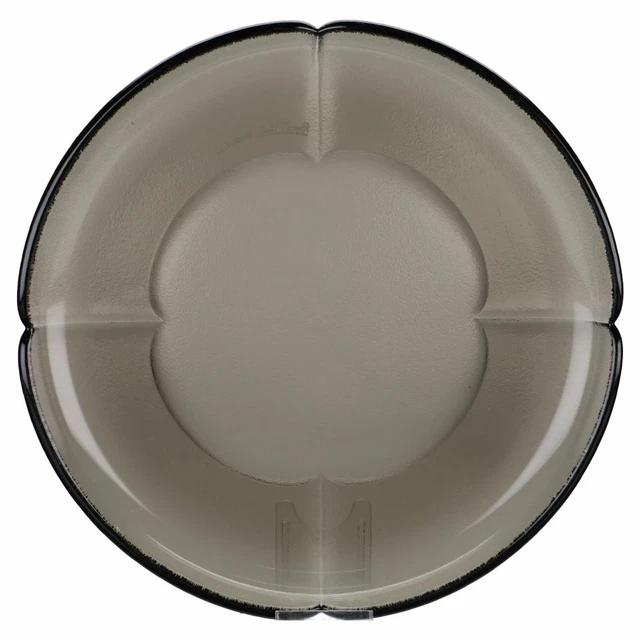 Speiseteller klein Rosenthal Form ohne Namen Rauchglas