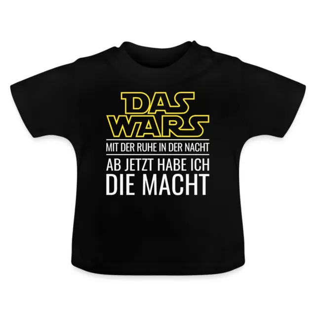 Das Wars Lustiger Spruch Baby Ruhe Nacht Baby Bio-T-Shirt mit Rundhals