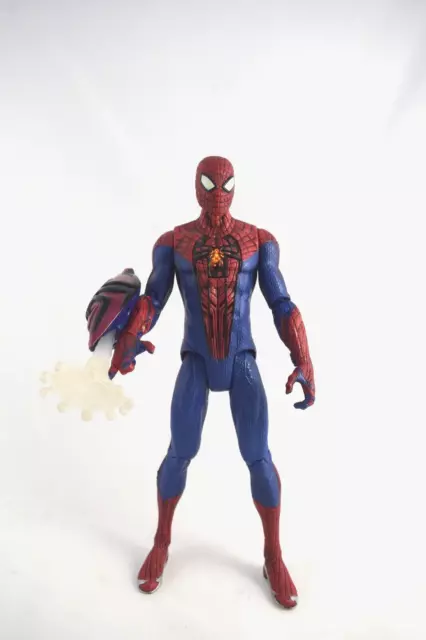Marvel Amazing Spider-Man Talking Action Figure w/ light #37205 Hasbro 10"  2012