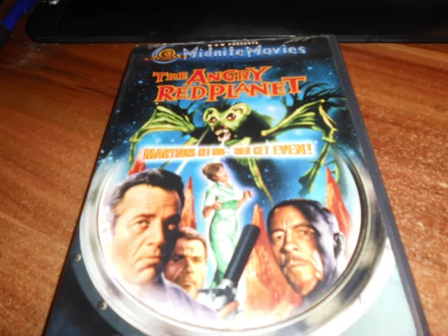 The angry Red Planet DVD sehr selten Horror Klassiker