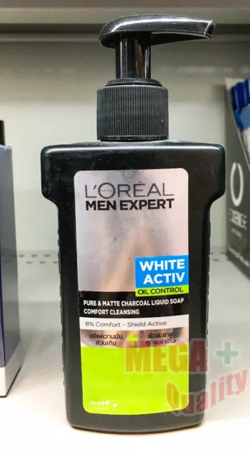 150 ml. Loreal Men Expert Bright Activ Charcoal Serum Foam Bright Oil Control