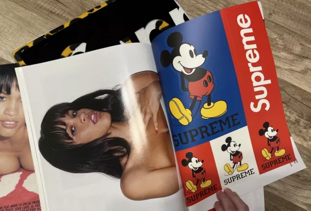 SUPREME LEOPARD TOWEL 2009 BOX LOGO With magazine See Pictures