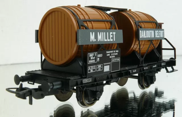 Sachsen Modelle Wagon Bi-Foudres Sncf "M. Millet"