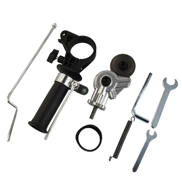 1*Electric Drill Plate Cutter Double-Head Sheet Metal+Nibbler Saw Cutting Tools