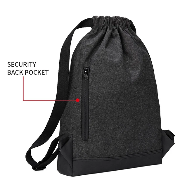 KALIDI Kordelzug Turnbeutel Daypack Gymsack Gym Bag Beutel Sportbeutel Rucksack 6