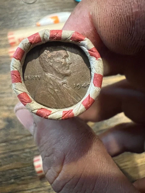 1930s,1940s,1950s wheat pennies rolls (50 coins) 