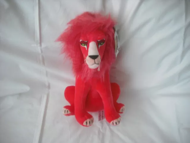 BNWT Gosh! designs Zafari pink lion soft toy plush 11"