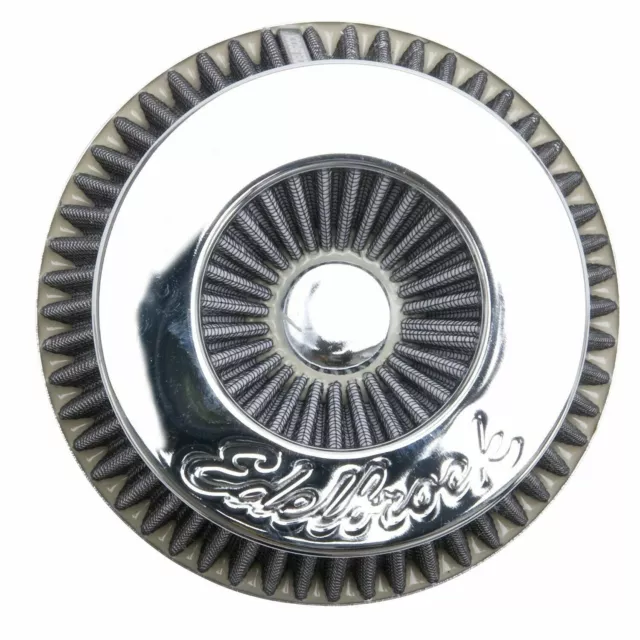 Edelbrock 43692 Pro-Flo White Tall Conical Air Filter with 3", 3.5" and 4" Inlet 3