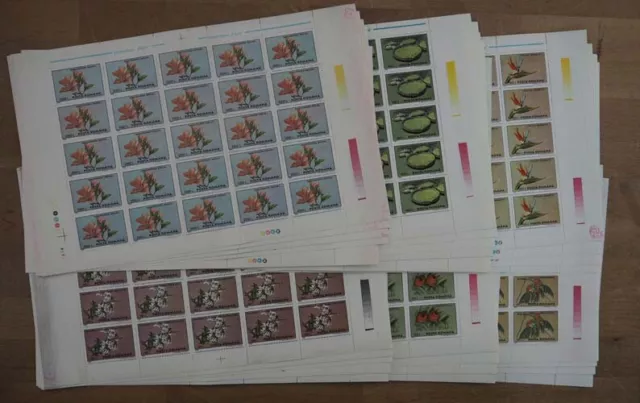 1995 Rumänien; 200 Serien Botanischer Garten, **/MNH, MiNr. 5129/34, ME 900,-