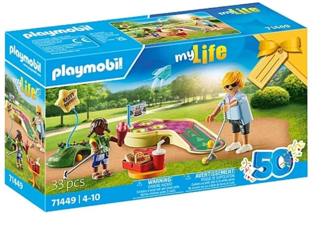 PLAYMOBIL MY LIFE Gift Set 71449 Mini Golf Fiesta Nuevo En Caja 50