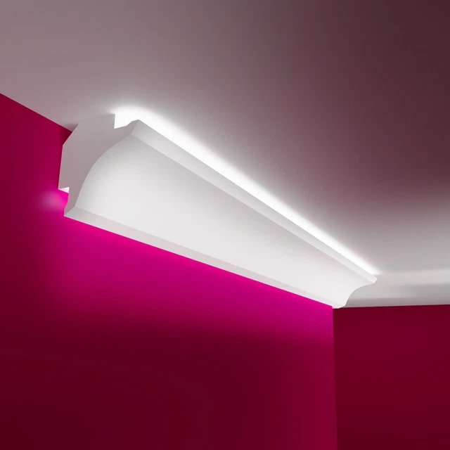 ELHARE striscia di stucco Profili per strisce luminose a LED profilo per...