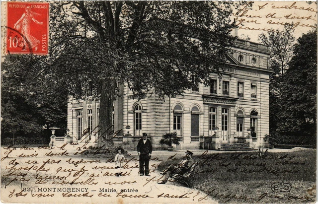 CPA Montmorency La Mairie entree (1317373)