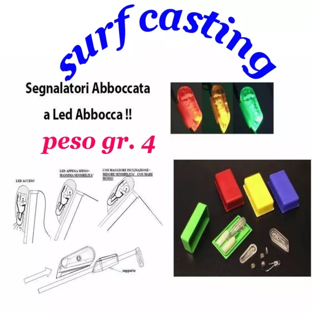 Avvisatore Di Abboccata Micro Pesca Surfcasting Segnalatore Di Abboccata Abbocca