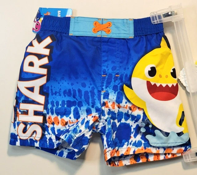 Babyhug Shorts Surf Time Placement Print - Orange