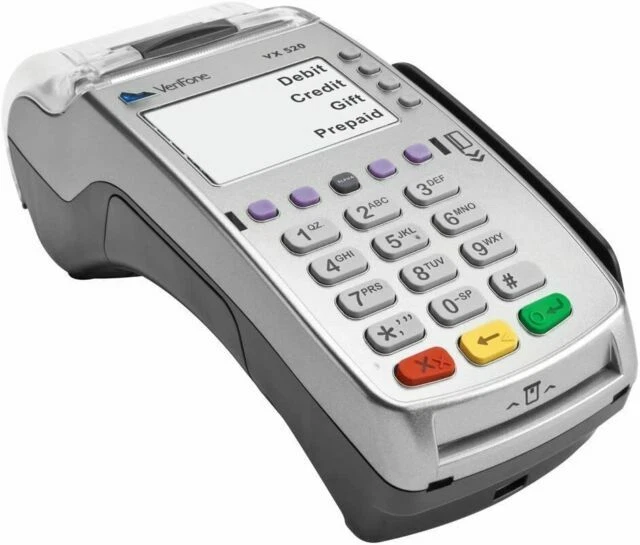 Verifone VX520 VX 520 Credit Card Machine Terminal Reader (e11)