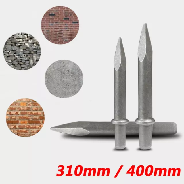 G10 Air Pneumatic Pick Stone Concrete Wall Hammer Drill Bits Breaker Chisels