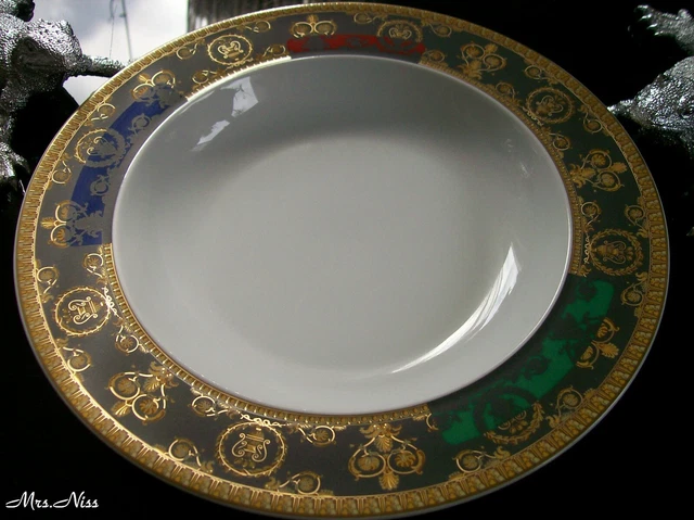Rosenthal Versace I love Baroque and Roll 2 x Suppenteller 22 cm **1 A NEUWARE**