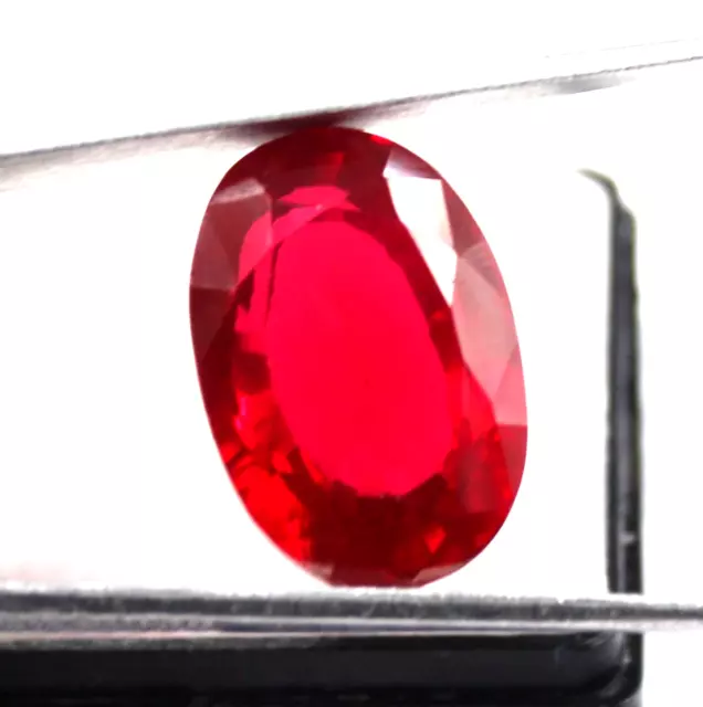Natural Burma Red Ruby Oval Unheated Untreated 52.15 Ct Certified Gemstone OMT