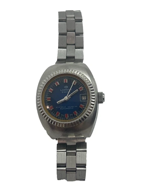 GOLD LORENZ EDOX capezo WRISTWATCH
