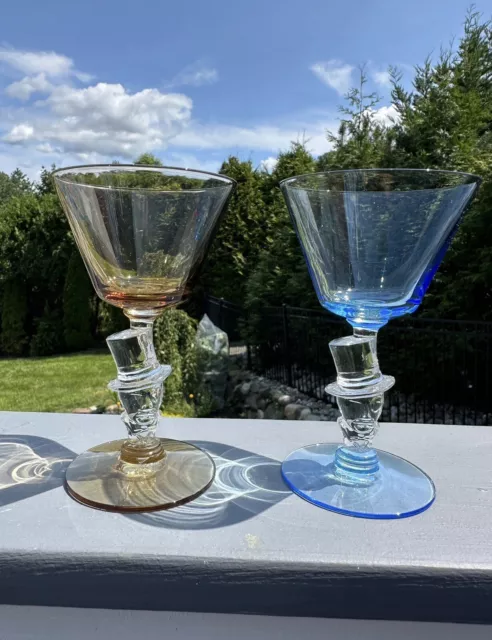 Morgantown Blue And Smoke Knickerbocker Top Hat Cocktail Martini Set