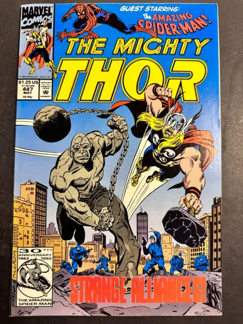 Marvel Comics The Mighty Thor Vol 1 #447 1992 JS6