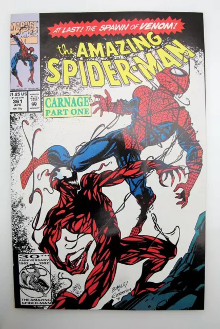 Amazing Spider-Man #361 Marvel Comics 1st full app Carnage; Key Issue