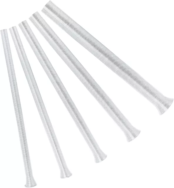 Uenhoy 5 Pack Spring Tube Bender Set for 1/4" 5/16" 3/8" 1/2" O.D. Copper, Alumi