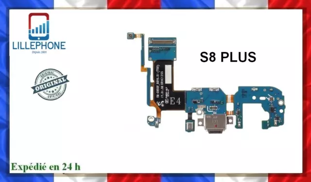 Connecteur de CHARGE GALAXY S8 plus SAMSUNG Micro Port USB Nappe G955F ORIGINAL