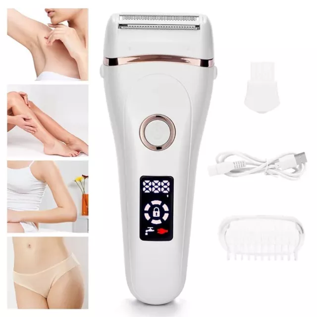 USB Rechargeable Body Hair Trimmer Groin Body Lady Shaver  Women Men