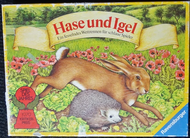 Hase und Igel - Spiel des Jahres 1979 - Ravensburger selten