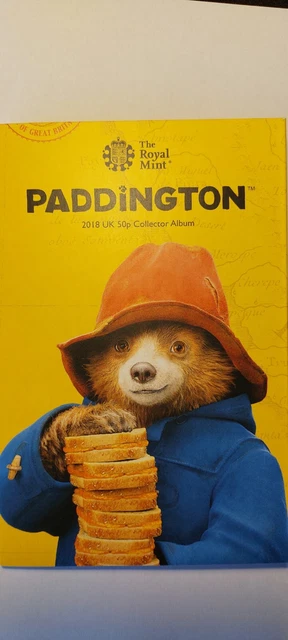 PADDINGTON BEAR 60TH Commemorative 50p Coins. £6.00 - PicClick UK