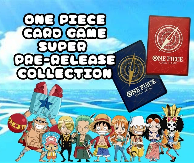 ONE PIECE CARD Game Super Pre Release Single Cards ST01 02 03 04