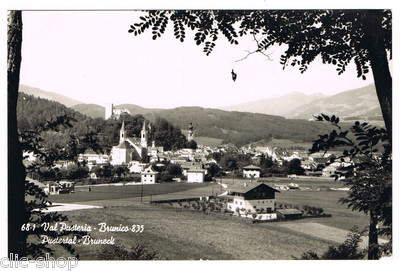 BOLZANO BRUNICO 8593 CARTOLINA TRENTINO ALTO ADIGE VAL PUSTERIA 
