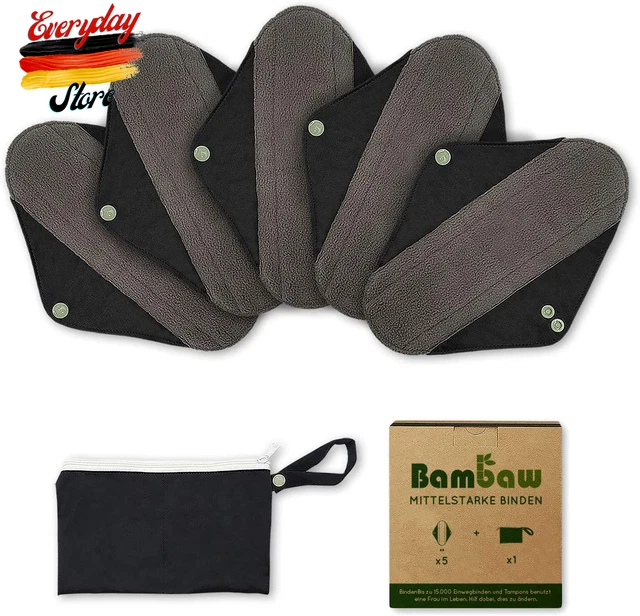 Plantillas deslizantes lavables con bolso de mujer discreto | Juego de potencia media | Ze