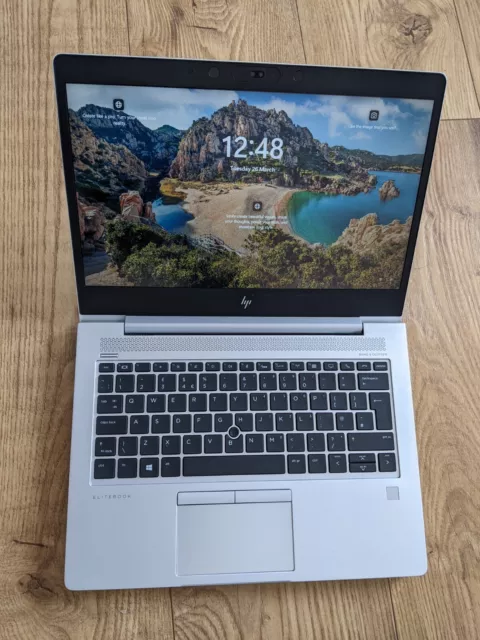 HP Elitebook 735 G5 Ryzen 5 Pro 2500U 2GHz 8GB RAM 256GB 13.3" FHD Laptop 130