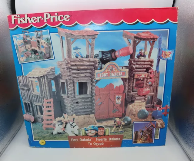 Fisher Price Great Adventure FORT DAKOTA Western PLAYSET SEALED NEW NIB 72923