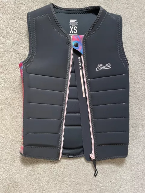 Brand New 2023 Womens Juice Front Zip Impact Vest Mystic, size XS, wakeboarding