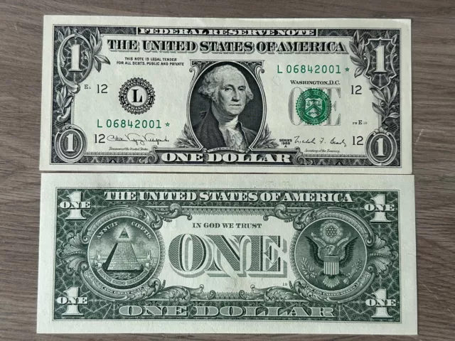 1988A San Francisco 1$ One Dollar STAR Note - Gem Uncirculated Condition