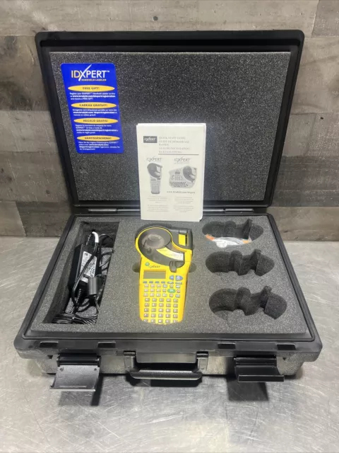 Brady XC-1500-580-WT-BK Idxpert Handheld Labeler. Used Surplus