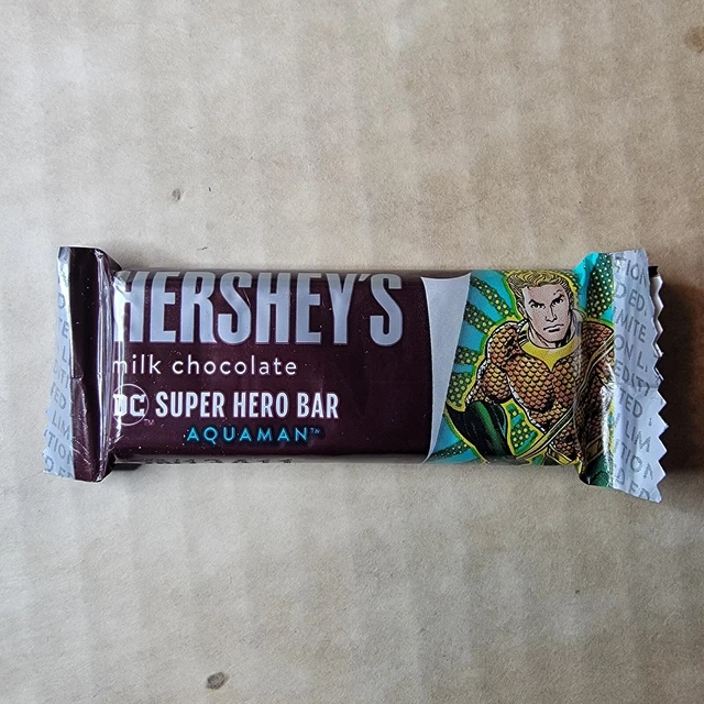 1 LIMITED EDITION Hershey's Chocolate bar DC Justice League Hero's