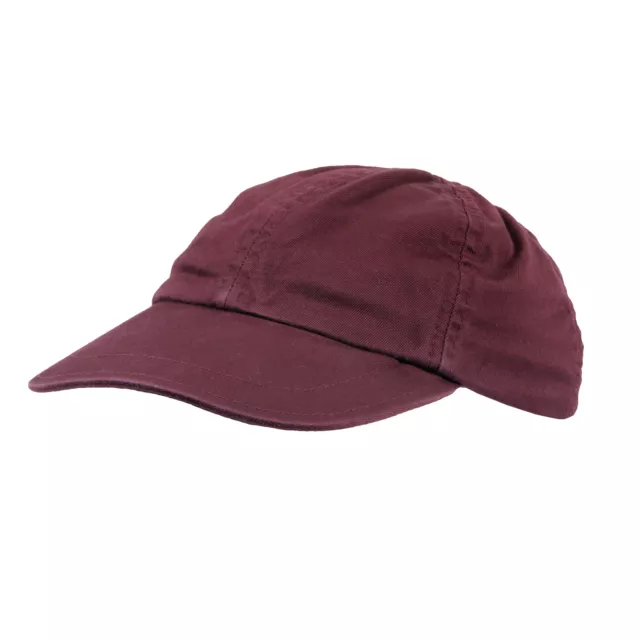 Brunello Cucinelli Men's Maroon Baseball Cap Size Medium