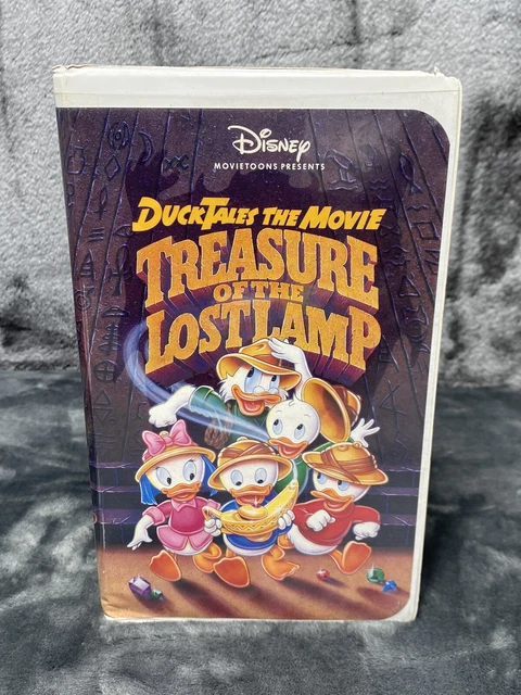 DISNEY'S DUCKTALES THE Movie: Treasure Of The Lost Lamp (VHS) Clamshell ...